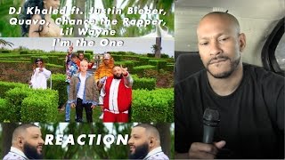 DJ Khaled - I'm the One ft. Justin Bieber, Quavo, Chance the Rapper, Lil Wayne reaction/review