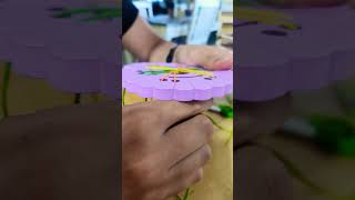 diy weave wheel bracelet #viralvideo #fyp #diy #bracelet