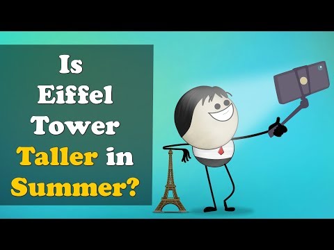 Is Eiffel Tower Taller in Summer? + more videos | #aumsum #kids #science #education #children