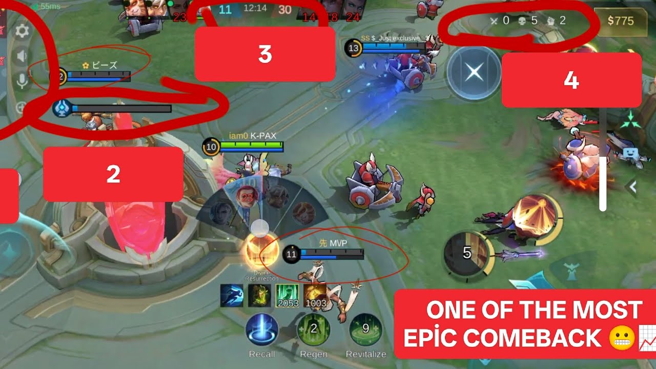 INTENSE EPIC COMEBACK with Rafaela #nevergiveup #neversurrender #mlbb #mobilelegends 