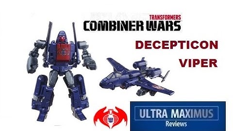 Decepticon Viper Transformers Combiner Wars