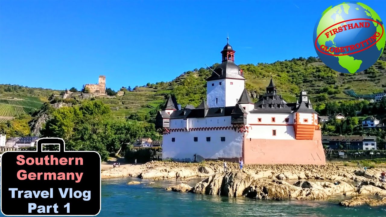 Southern Germany throwback vlog Part 1! Frankfurt, cruising the Rhine, and hilltop castles!