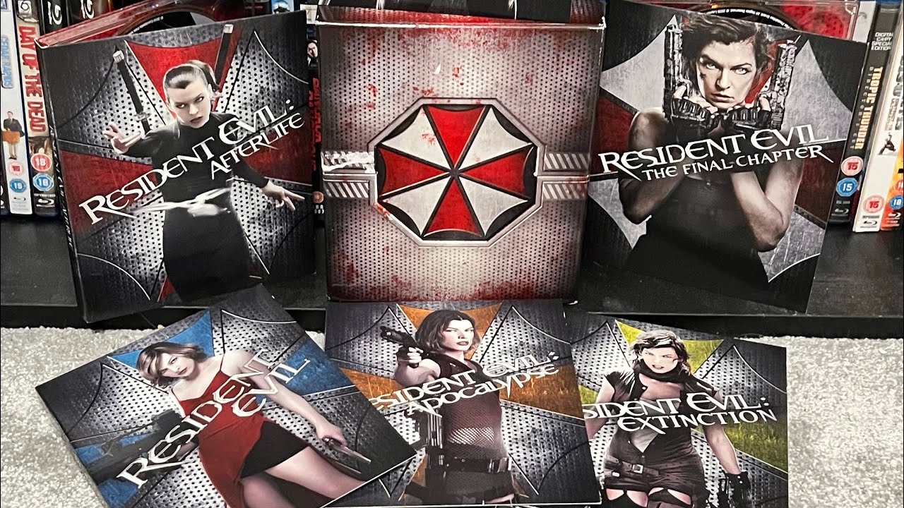 Resident Evil 4K UHD Collection (12 Discs - UHD & BD) 