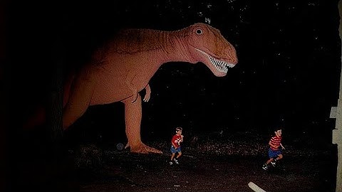 Cursed dinosaur images with Minecraft cave sounds