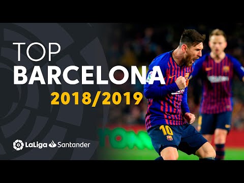 TOP Goles FC Barcelona LaLiga Santander 2018/2019