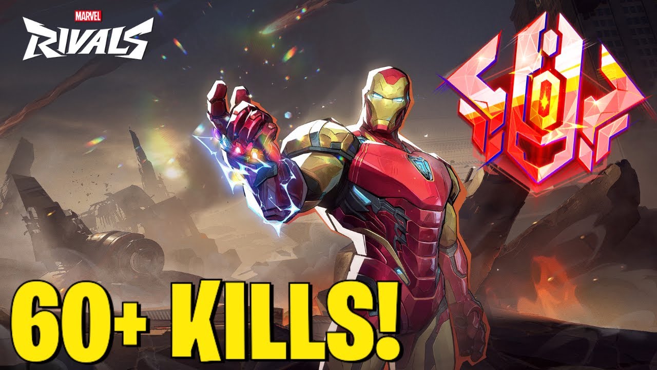I Dropped 60 Kills With IRON MAN in Competitive | Marvel Rivals Ranked ...