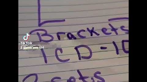 What do the Brackets mean in Tabular List ICD10 CM BOOK? CPC CERTIFICATION EXAM