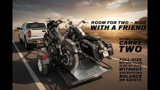 Stand-Up Motorcycle Trailer For Rv Towing Trinity Mt3 Walkthrough