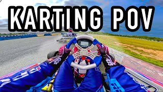 Karting Driver Pov Gopro Hero 12 Superview Busy Track Trackhouse Motorplex