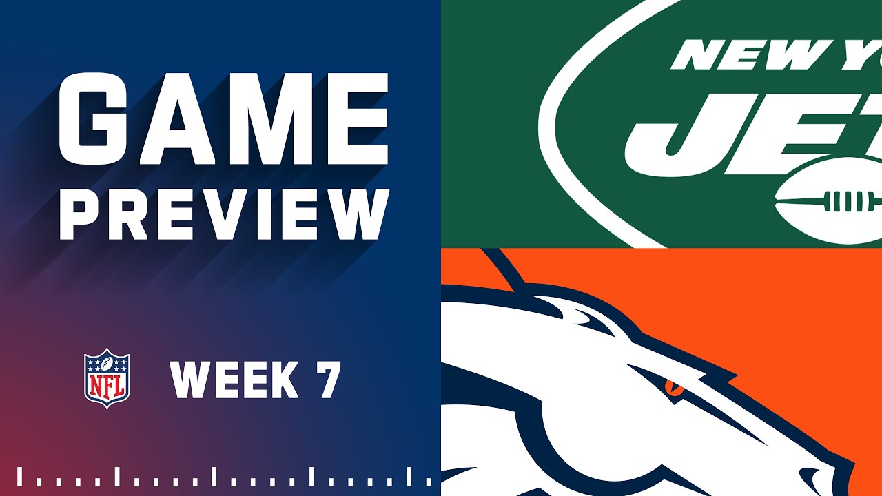 NEW YORK JETS VS DENVER BRONCOS LIVE PLAY BY PLAY REACTION WEEK 7 NFL 2022  