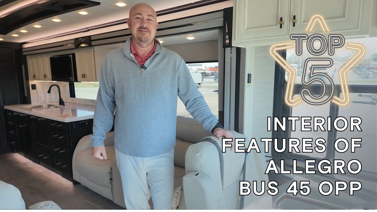 Top 5 Interior Features of the Allegro Bus 45 OPP