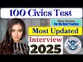 2025 random 100 civics questions and answers - U.S. citizenship interview I N400 Interview #n400