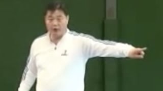 Badminton Footwork: Front Left Corner