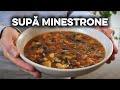 Supă Minestrone cu Dovleac și Fasole Roșie | Supă de Legume Hrănitoare