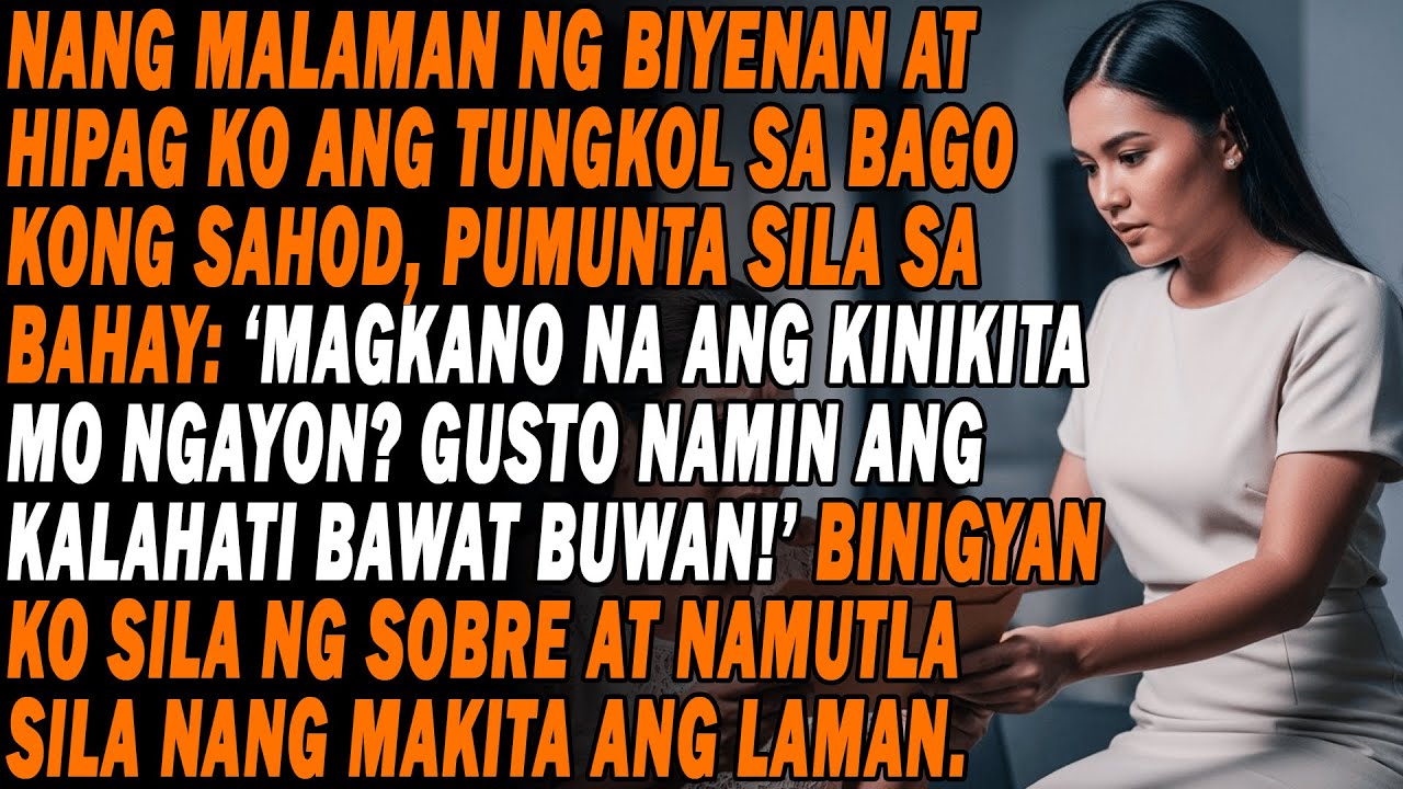 Hinihingi Ng Biyenan At Hipag Ko Ang 50%💵Ng Aking Sahod, Ngumiti Lang Ako😏 At Binigyan Ko Sila✉️😱...