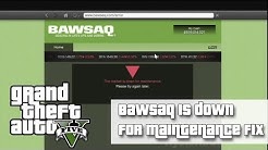 GTAV BAWSAQ Market Is Down For Maintenance | FIX