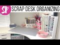 SCRAP DESK UPDATE | Organizing My Dream Scrapbook Room