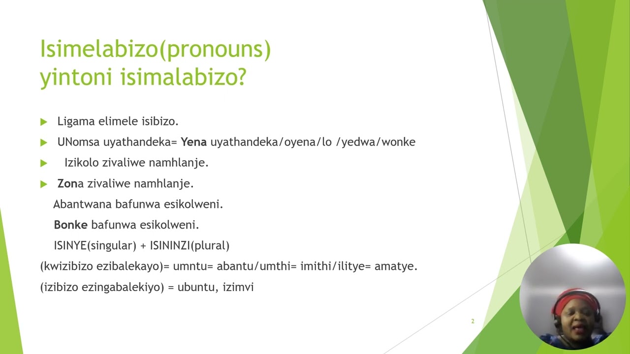 ISIXHOSA LESSONS BY MRUBATA MHALENI