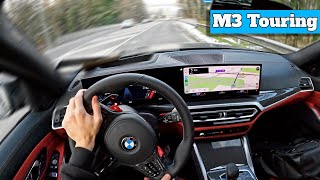FIRST DRIVE (POV) In My Brand New BMW M3 Touring!
