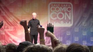 Worshiping Anthony Daniels Ewok Style at Salt Lake