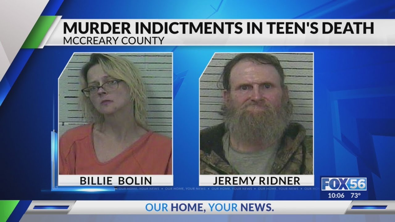 Grand jury indicts pair on murder charges in death of Ky. teen - YouTube