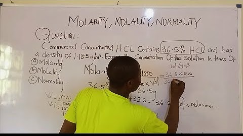 STOICHIOMETRY OF SOLUTIONS|Practice problems on Molarity, Molality and Normality, Concentration