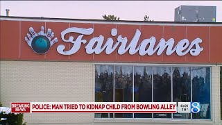 Man charged with kidnapping child from bowling alley