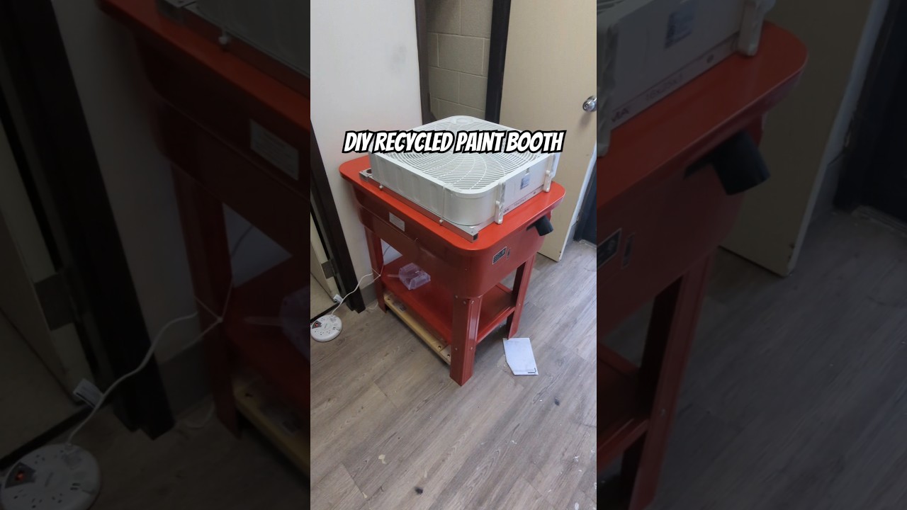 DIY paint booth! 1 Day custom build