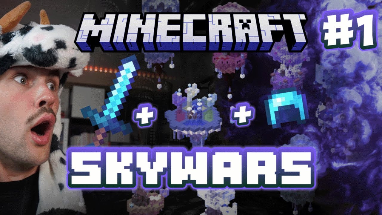 MINECRAFT SKYWARS PART 1 ft. JELLY BEAN! YouTube