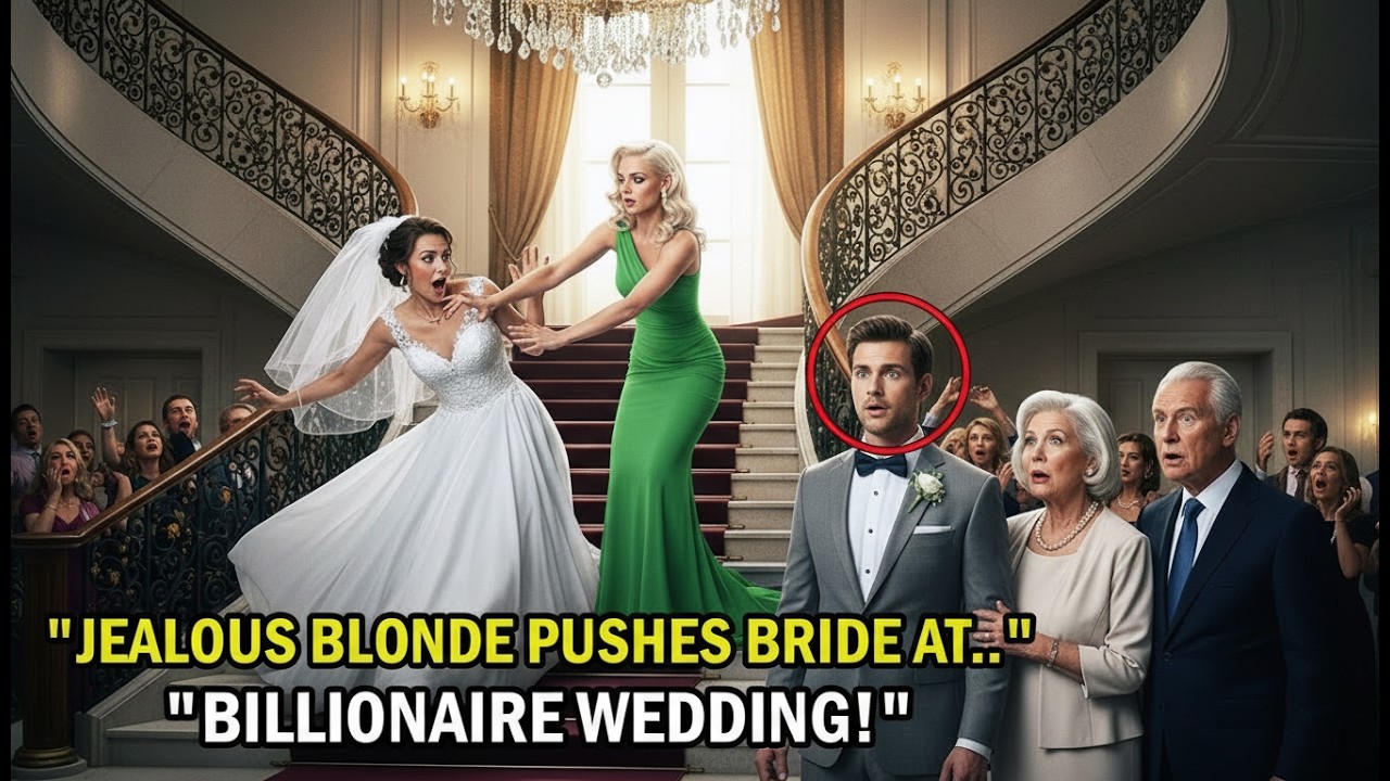 A Jealous Woman Pushed the Simple Bride—But She Had Just Married a Billionaire