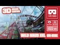 Crazy VR Roller Coaster VR180 Wilde Maus XXL VR 360 Experience | VR POV front row Fairground Kirmes