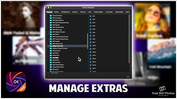 Installing and Managing Extras In ON1 Photo RAW