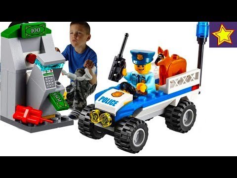 Полицейские Машинки Лего и банкомат Lego toys for children