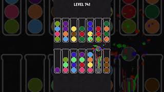 Ball Sort Puzzle Level 741