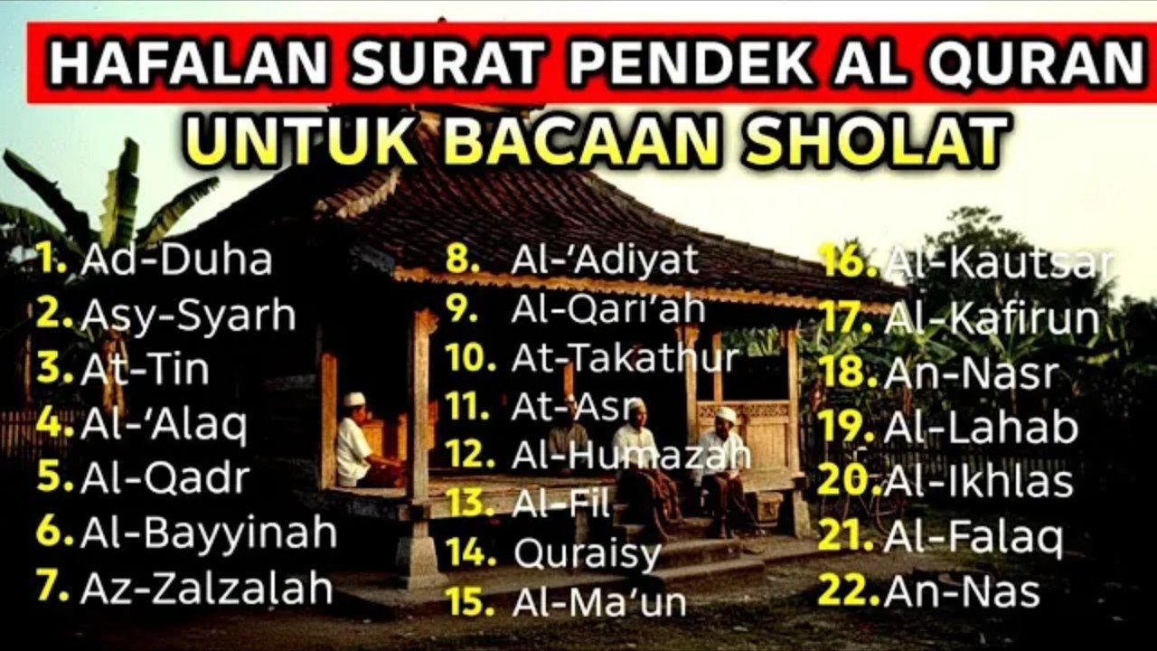 Ngaji Juz 30 Paling Merdu | Pagi Pelan di Langgar Tua, Sejukkan Jiwa