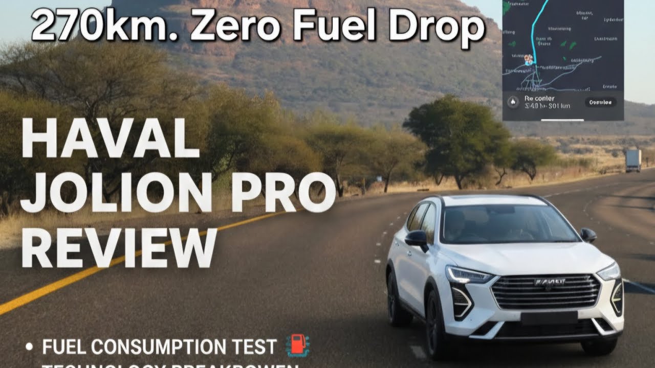 270KM. Zero fuel ⛽️ drop? 😱 |Haval Jolion Pro Insane Fuel efficiency.| From Limpopo to Pretoria.
