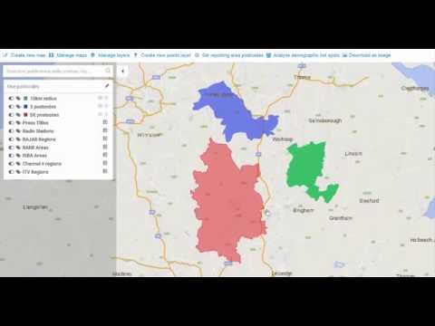 Adwanted Connected: Regional Mapping Postcodes