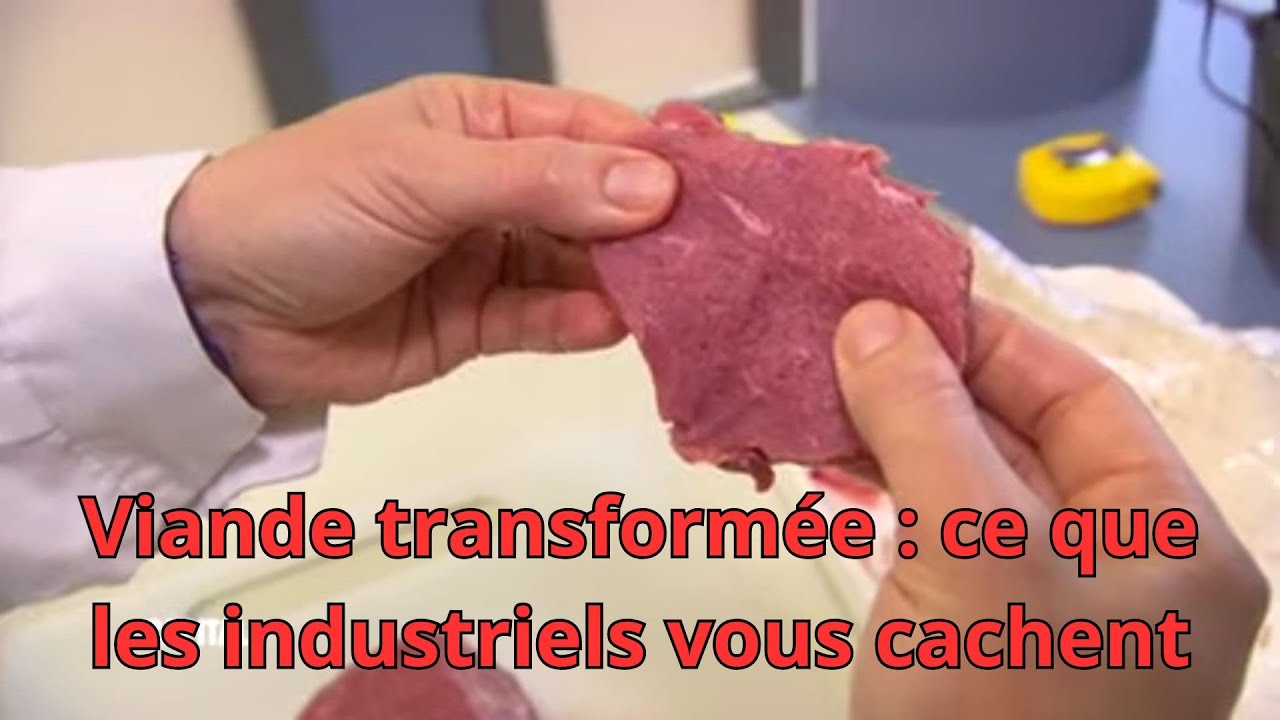Cet ingrédient qui n'est pas sur les étiquettes : La transglutaminase