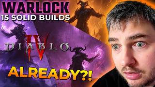 15 INSANE Warlock Builds ALREADY!
