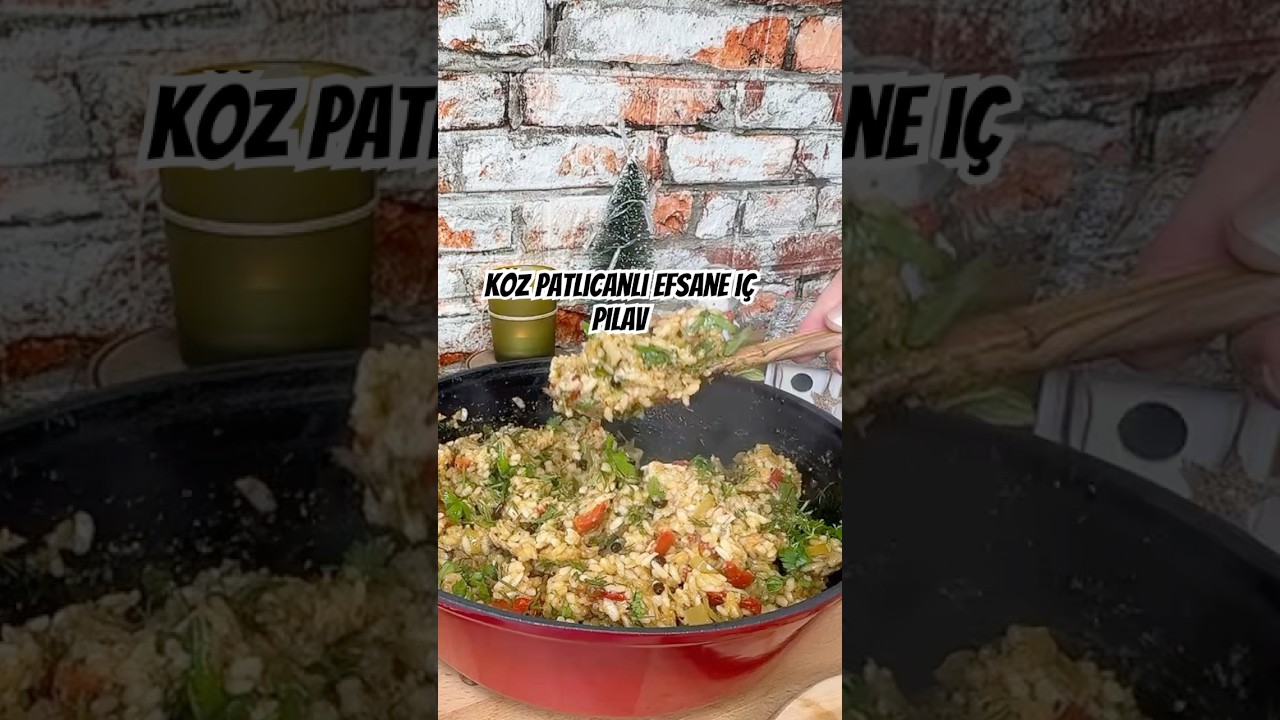 Köz Patlıcanlı İç Pilav Tarifi 🍆 Bu İç Pilav Dolmaları Efsane Yapıyor! Köz Patlıcanlı İç Pilav Tarifi 🍆 Bu İç Pilav Dolmaları Efsane Yapıyor!