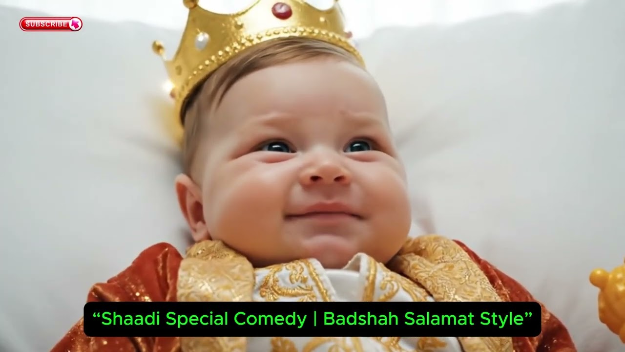 “Baby King Ka Pehla Farmaan | Funny Royal Baby Cinematic Video 2025 | Hospital Comedy Scene”