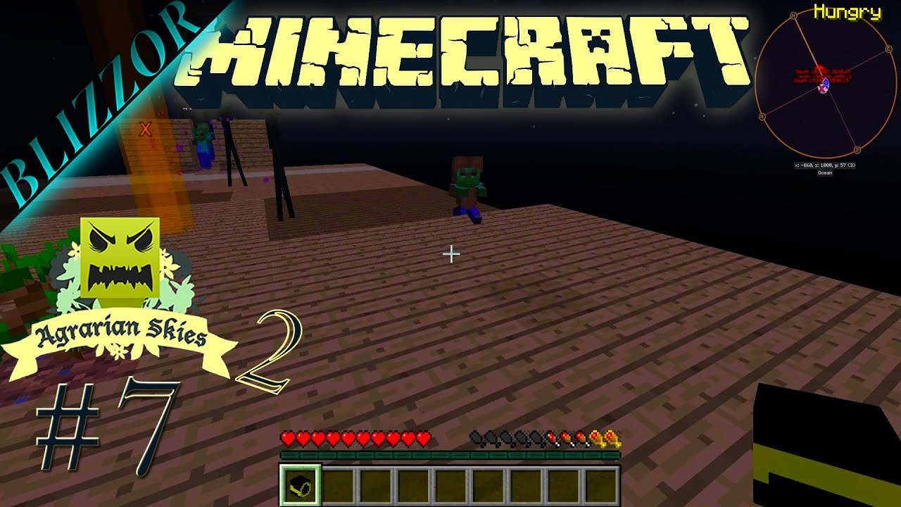 playstation 3 Minecraft (Agrarian Skies 2) #7 - Raus aus Depri | Ab in den Kampf [Let's Play] [Deutsch] [GER]