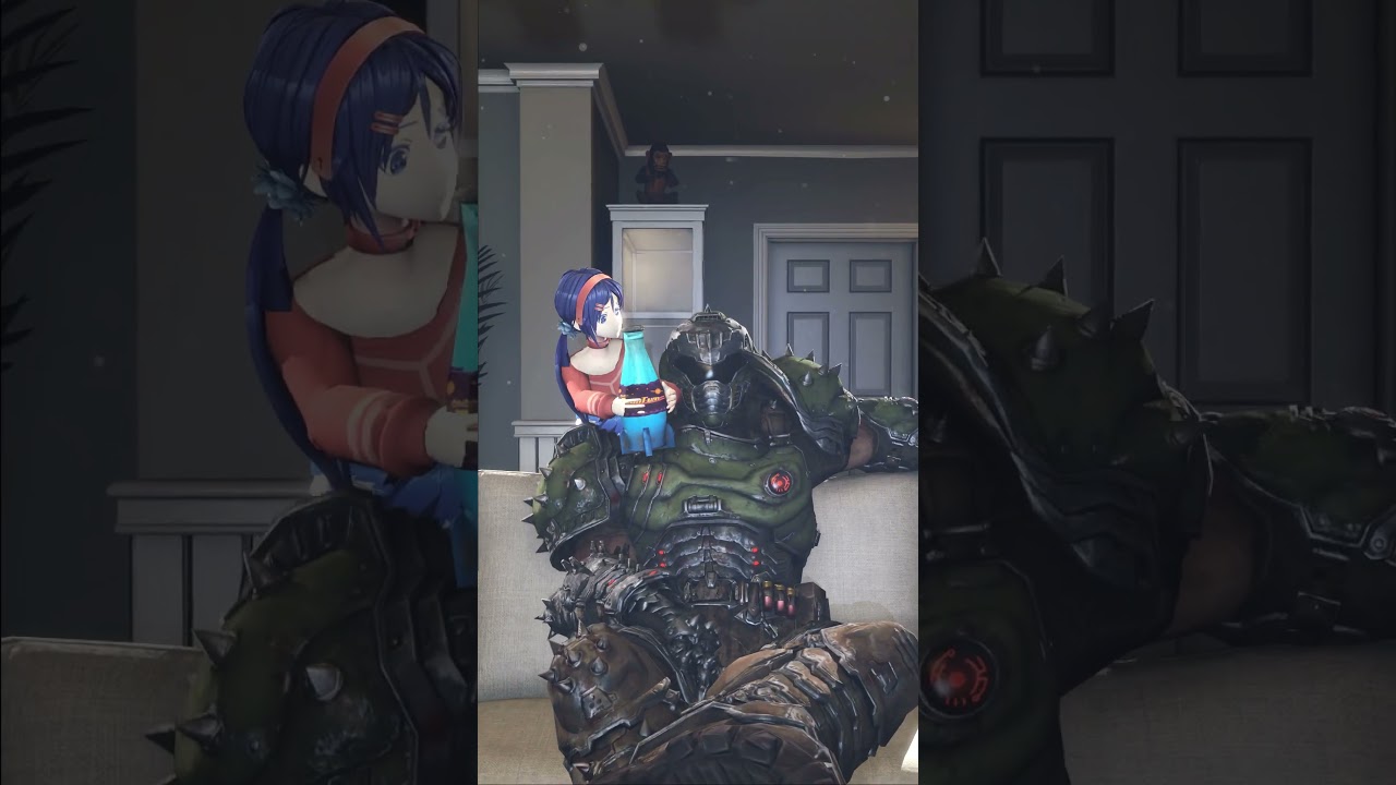 Papa? Doom X Miside Animation Meme 