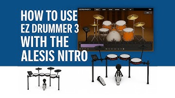 EZDrummer 3 With The Alesis Nitro