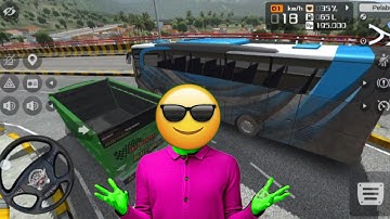 Realistic Bus Driver Simulator! Navigating City Streets & Picking Up Passengers 🚍 | Gameplay"