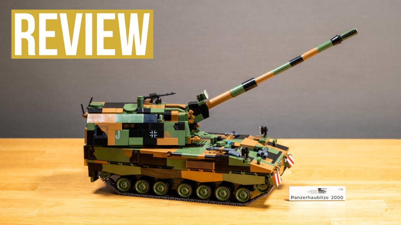 Cobi Panzerhaubitze 2000 REVIEW | Set 2628 - YouTube