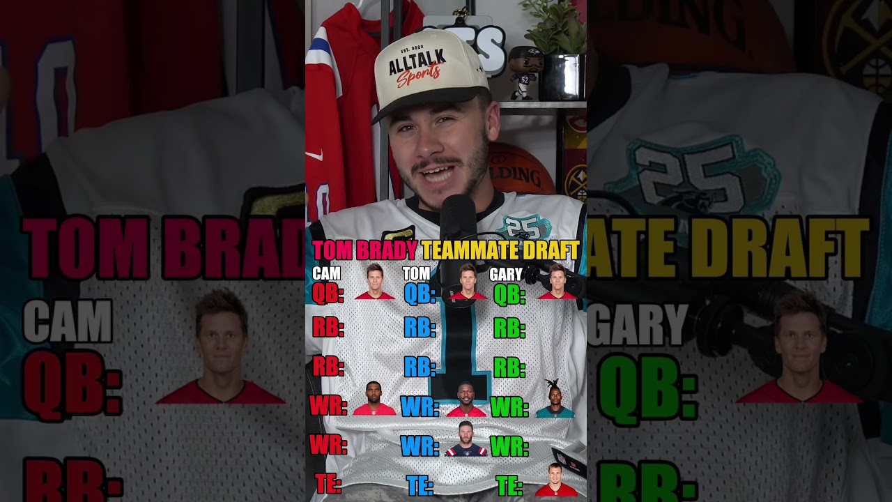We drafted tom Brady teammates! #nfl #football