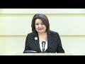 Declarațiile de presă ale vicepreședintelui Parlamentului, Monica Babuc - 3 decembrie 2020