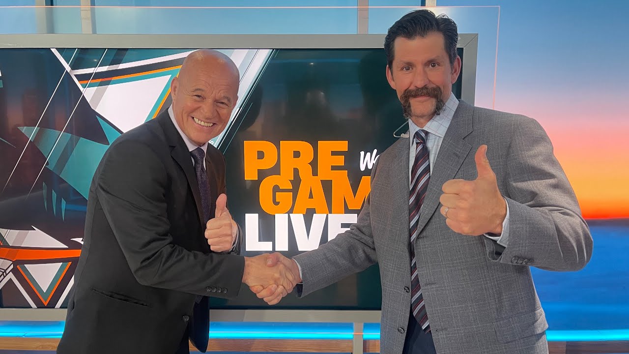 Drew Remenda fills in to host Sharks Pregame Live YouTube