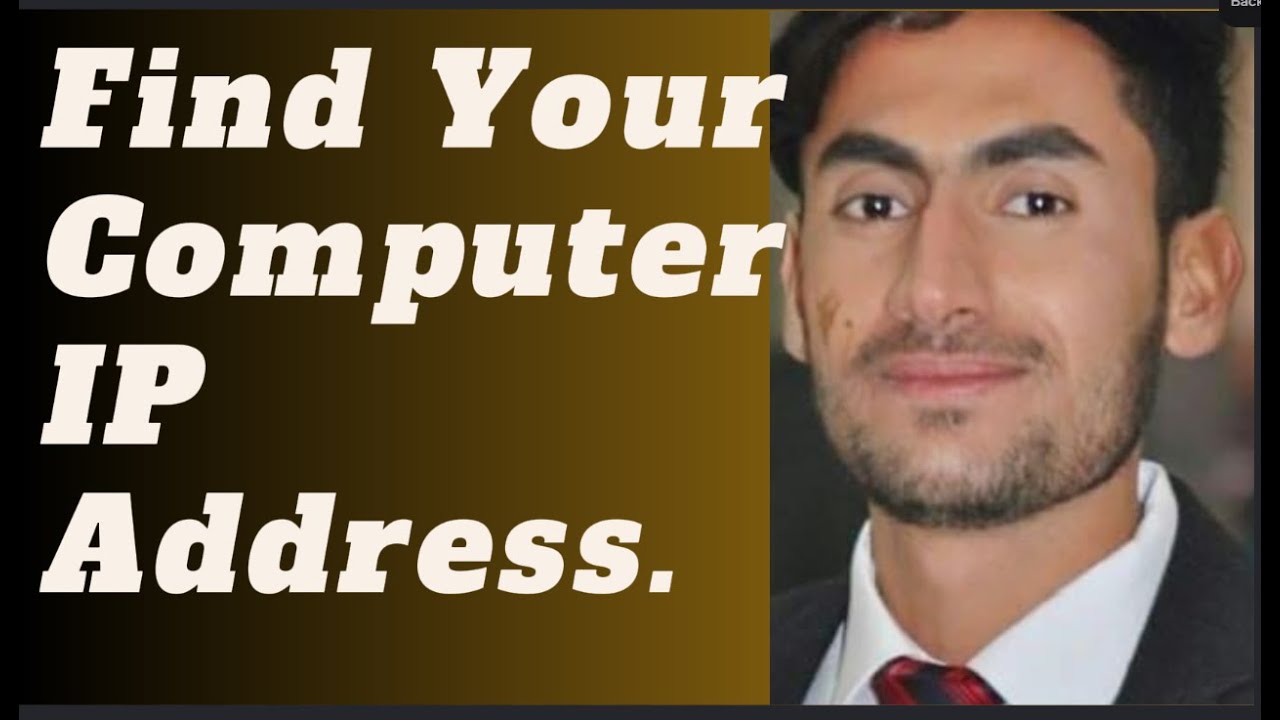How to Find MY Computer IP Address Easy Steps! چگونه آی پی آدرس ...